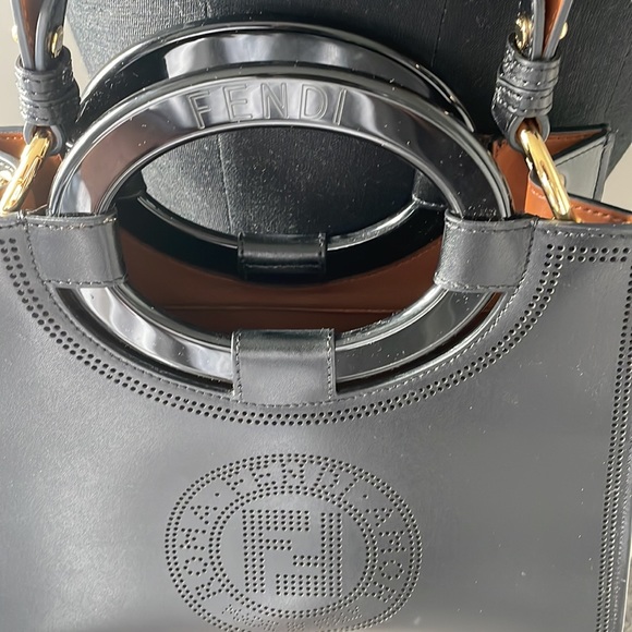 Fendi Runaway Small Liberty Tote bag - Picture 4 of 7